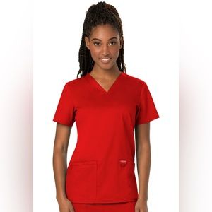 Cherokee red scrub top